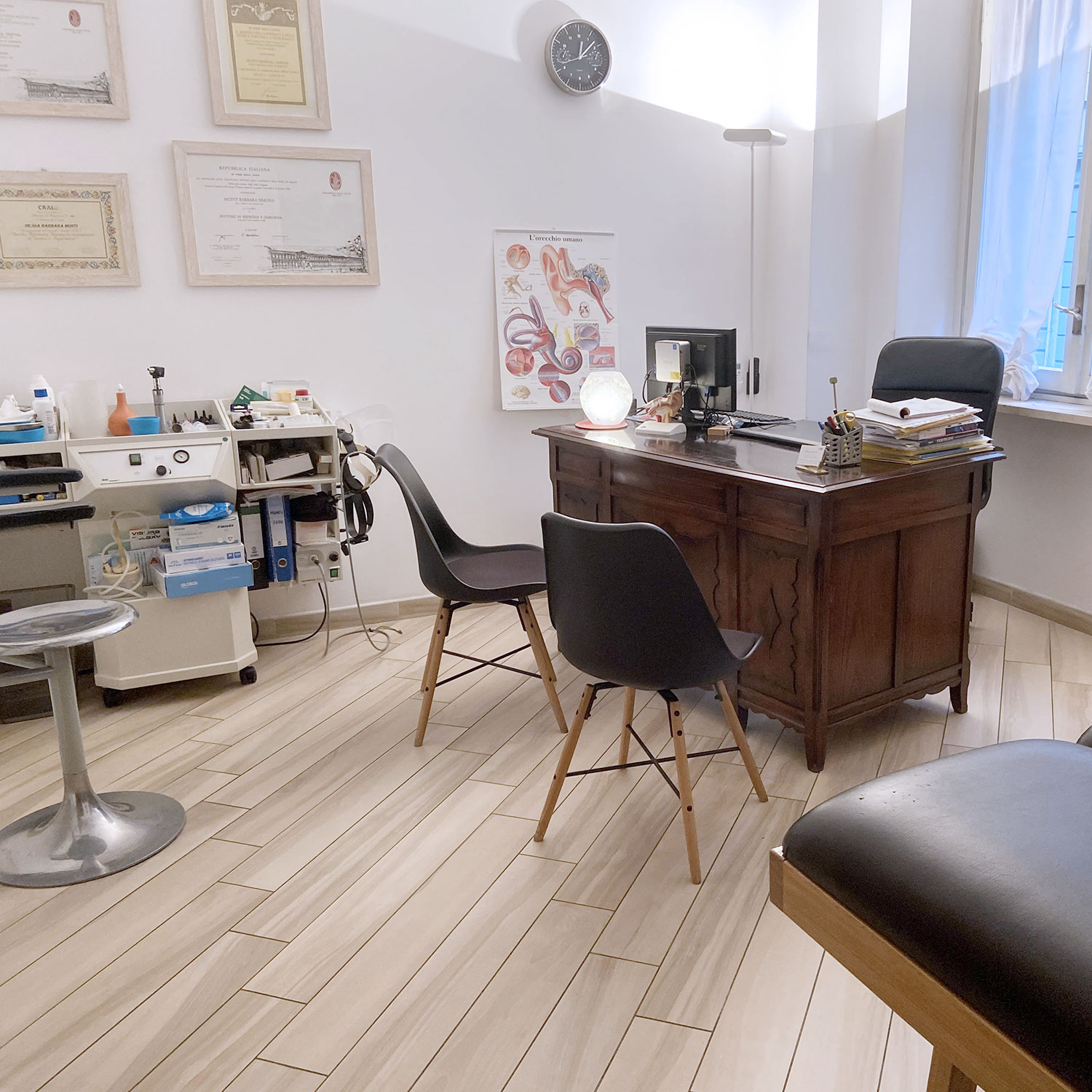 Lo studio della Dr.ssa Barbara Monti in Via Montevecchio 29 a Torino